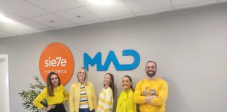 MAD se viste de amarillo para celebrar el Día Internacional de la Felicidad